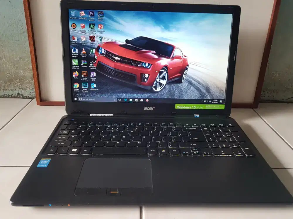 Acer Model Slim Backlit Corei5 Ram8gb Full Program desain mulus