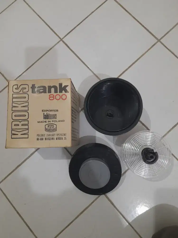 Perlengkapan cuci foto jadul