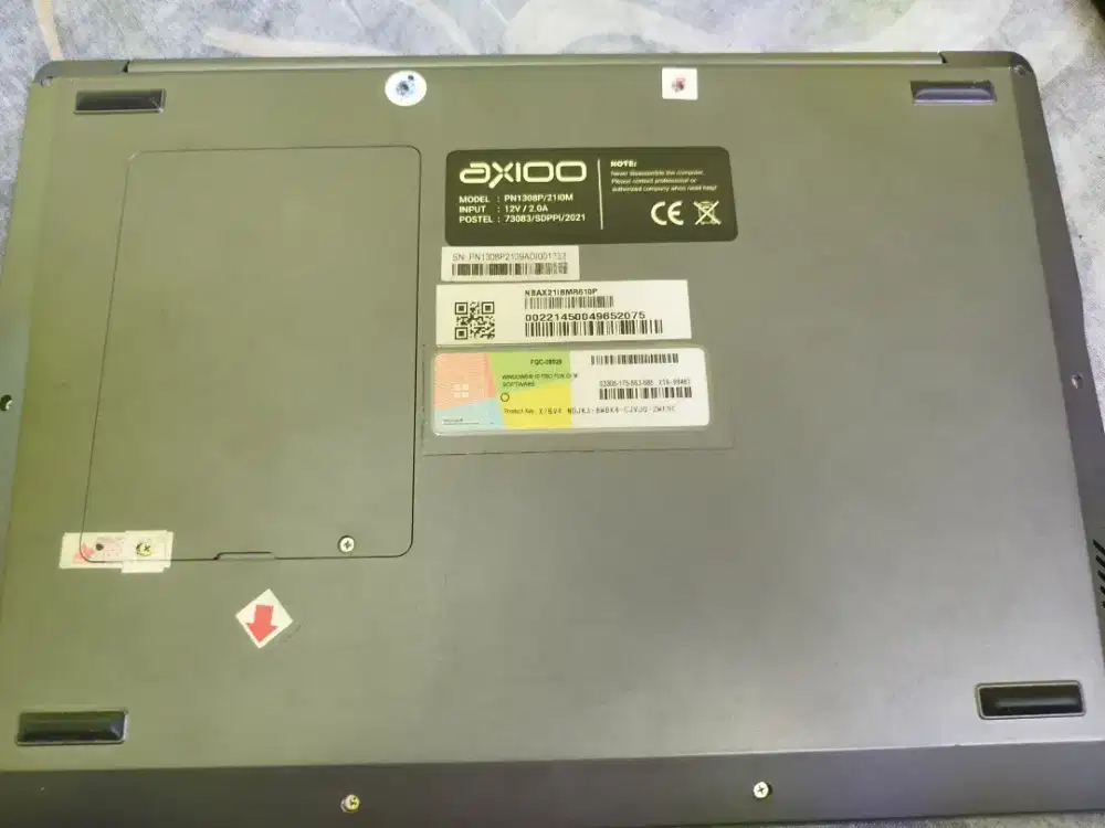 Laptop Axioo MyBook 14F Intel N4020 RAM 4GB SSD 256GB 14” HDMI