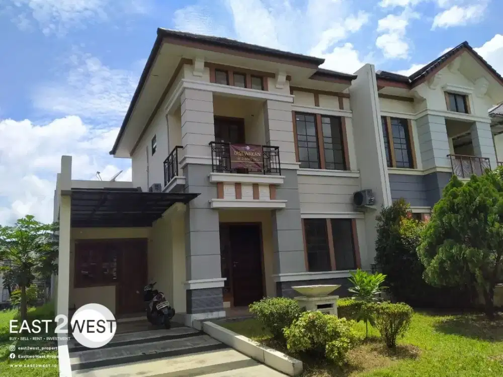 Dijual Rumah Vermont Parkland BSD City Tangerang Selatan Bagus Nyaman Posisi Hook Lokasi Hijau Asri Strategis
