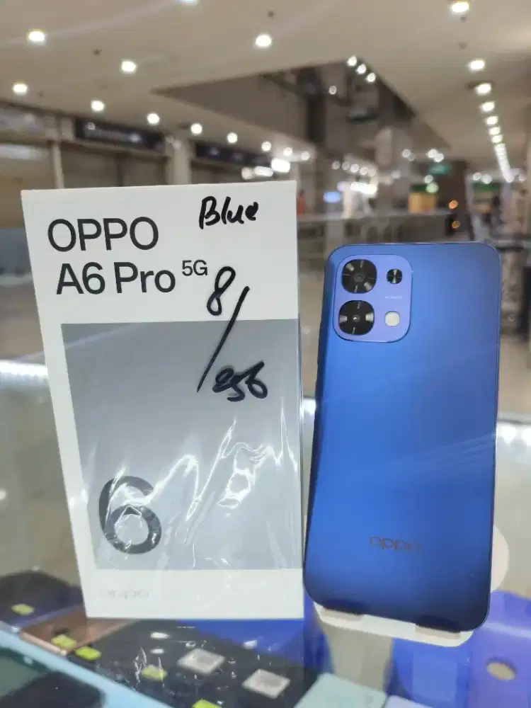 Oppo a6 pro 5g 8/256 sebulan pakai likenew