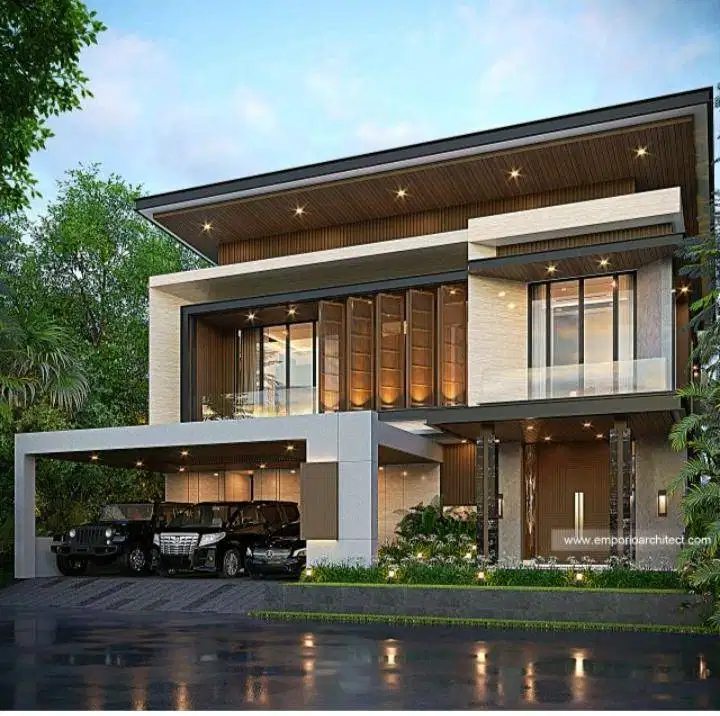 RUMAH MEWAH 2 LANTAI DI BLOK O WONOCATUR