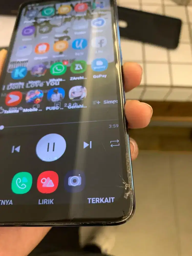 reaome x2 pro biru retak glass 12/256