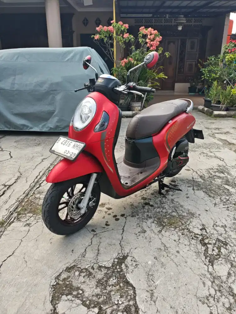 Scoopy Prestige keyless 2024 lengkap hidup