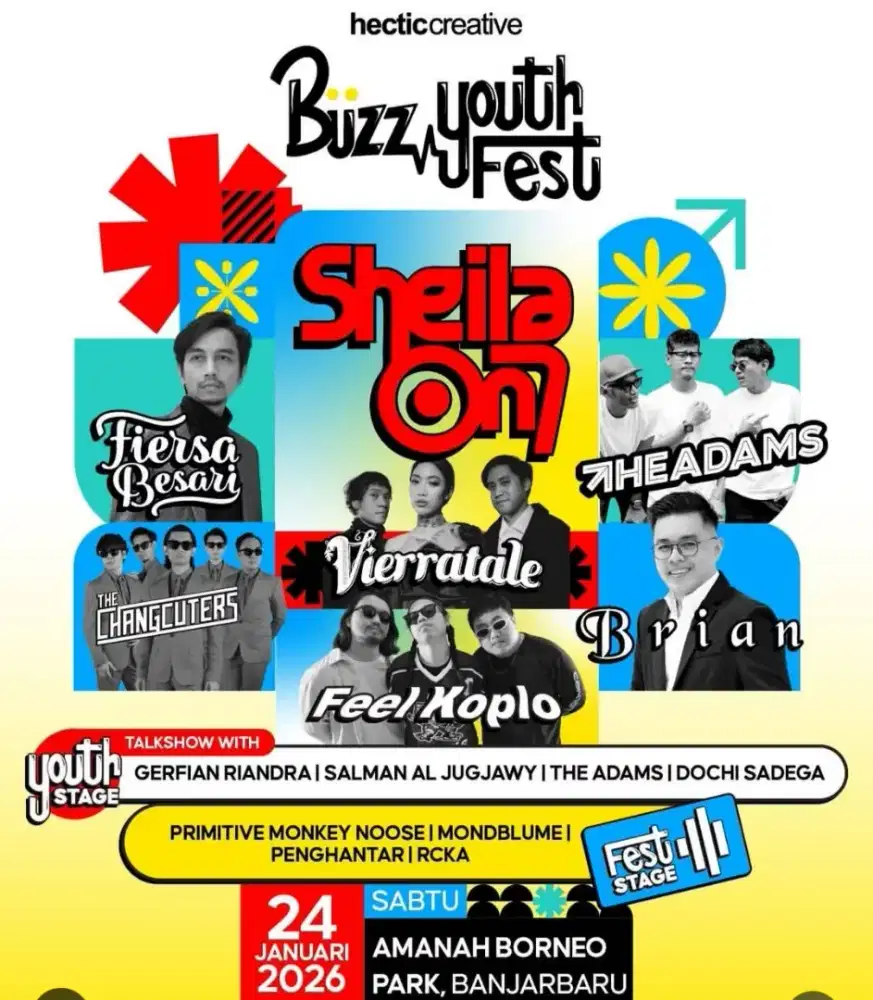 Tiket konser festival