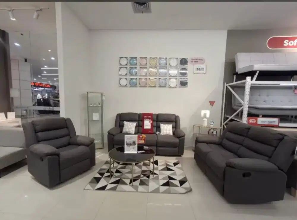 LEXUS SET SOFA RECLINER 1 SET