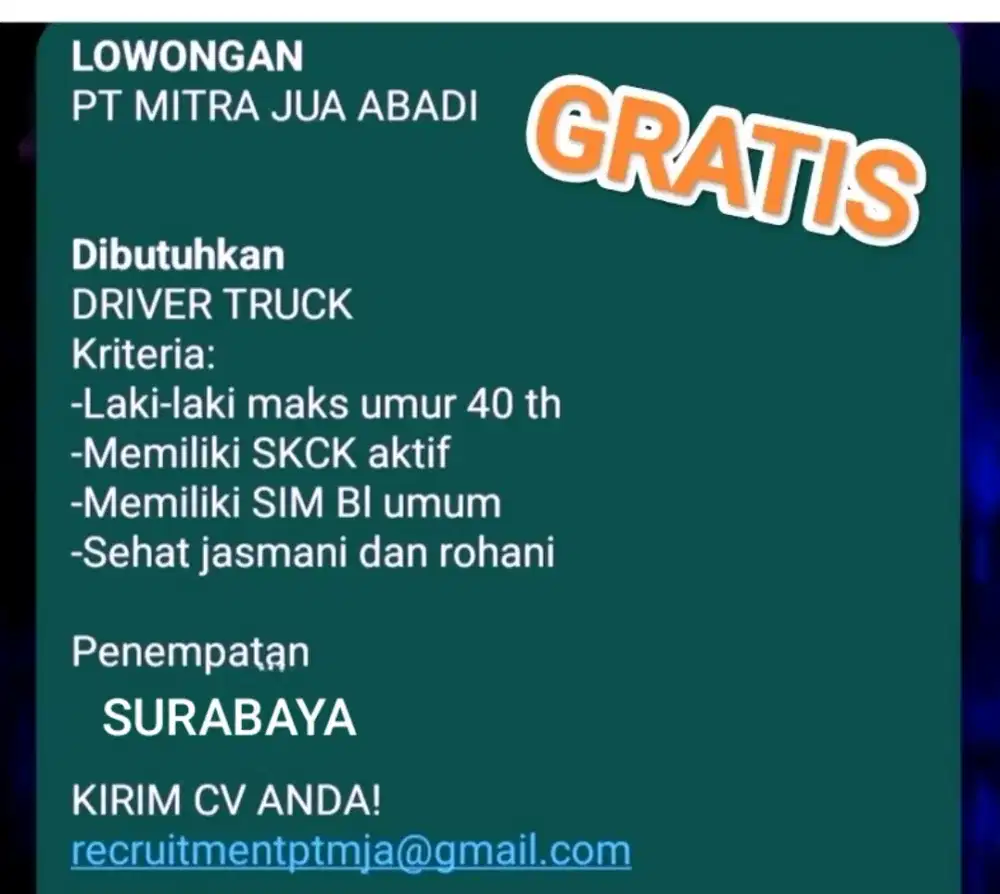 Driver Pengiriman