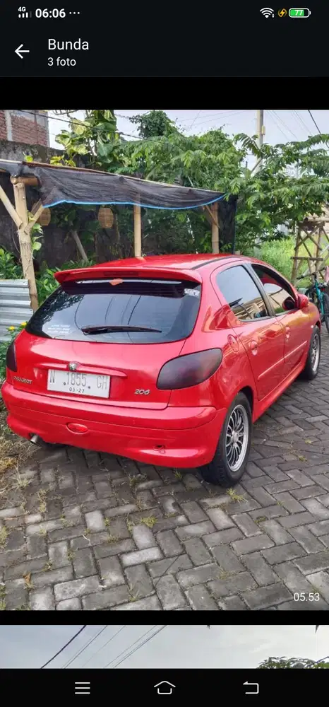 Peugeot 206 2003 Bensin