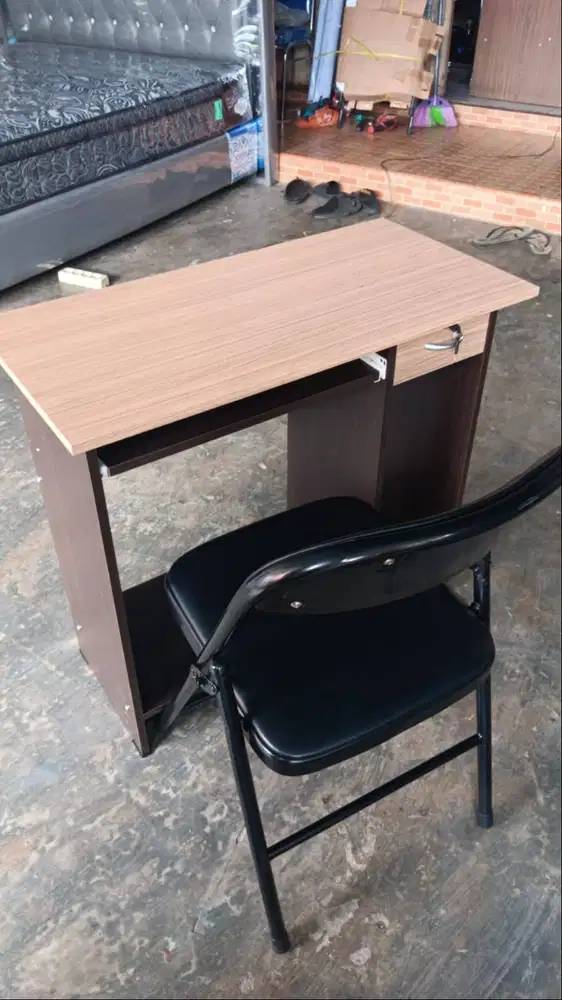 PROMO SET KURSI LIPAT DAN MEJA KOMPUTER MERK ACTIV SALE TERMURAH