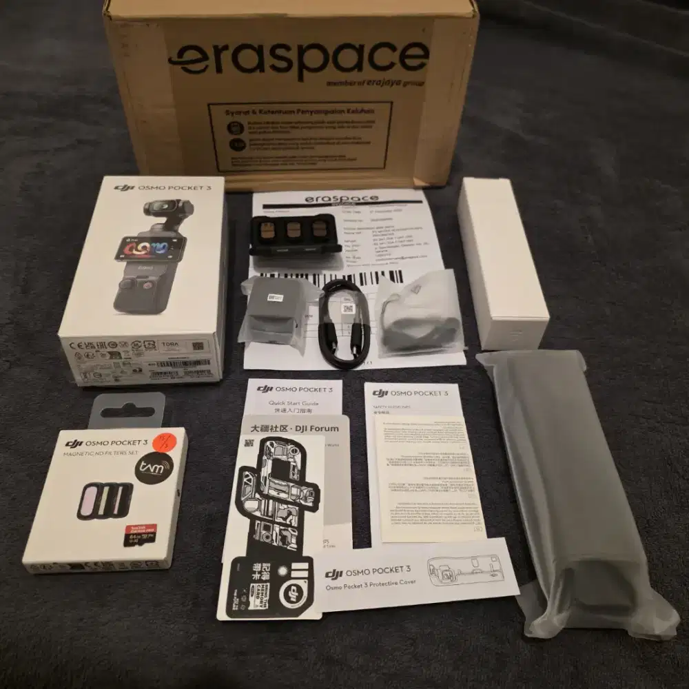 DJI Osmo Pocket 3 Resmi + BONUS
