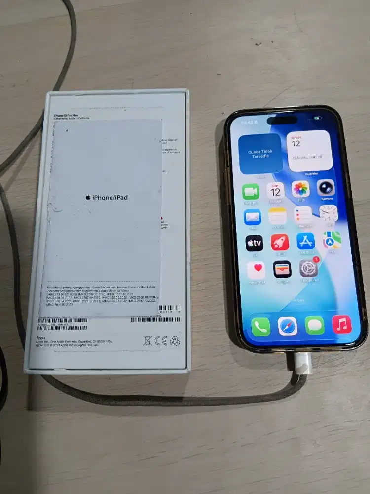 Iphone 15 Pro Max 256 Ibox resmi