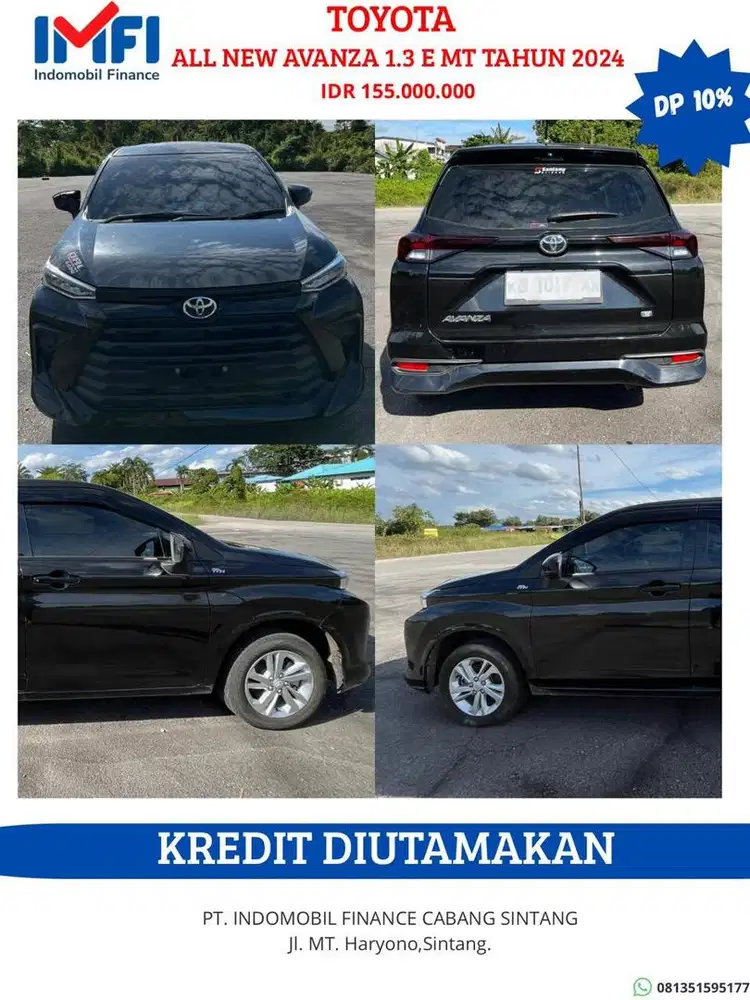 ALL NEW AVANZA 1.3 E MT