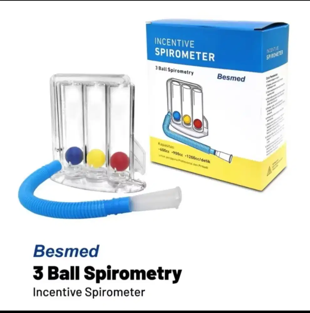 3 Bola Spirometer - Spirometer 3 Bola Onemed