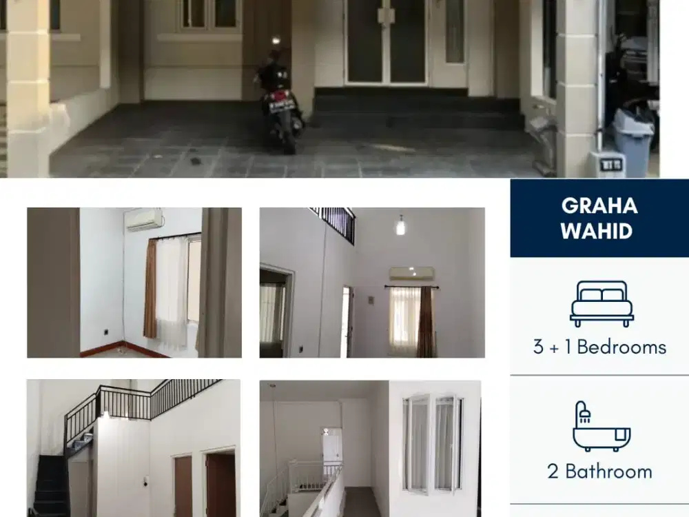 Rumah Minimalis 2 Lantai Graha wahid Sambiroto Tembalang