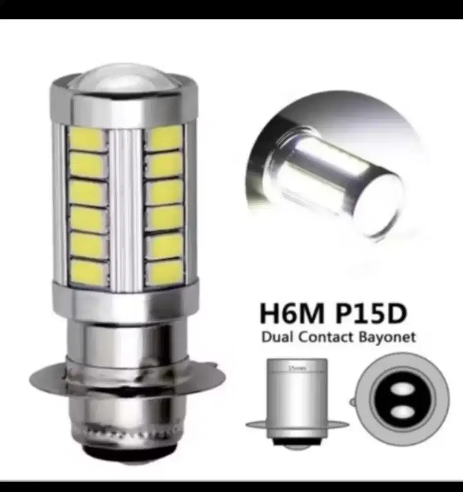 Lampu Led depan 33 mata H6