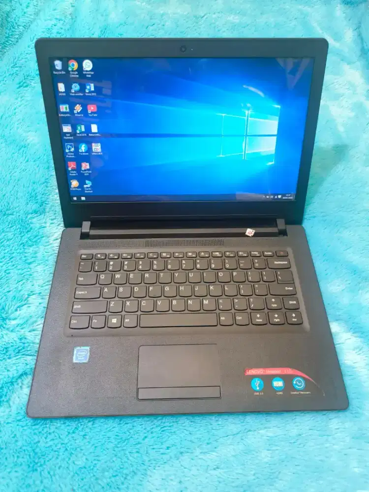 Dijual laptop lenovo ideapad 110 slim,super kencang,intel celeron