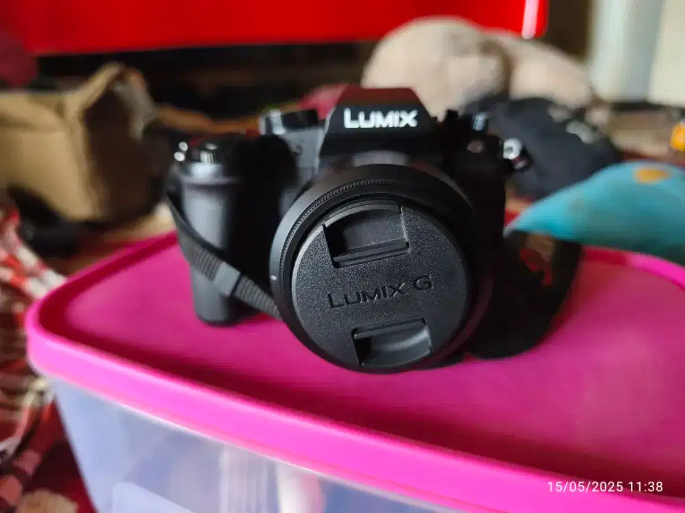 Kamera lumix g85 kit + fix 25 mm 1.7 Like new