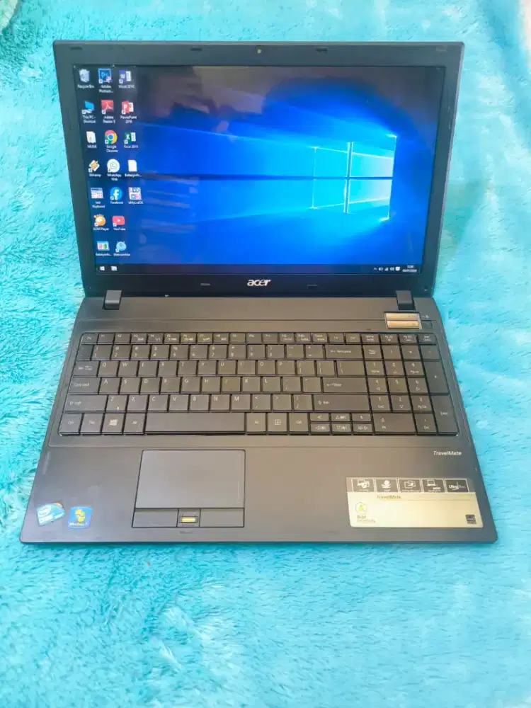 Dijual laptop acet travelmate 8572t,core i5, ram 4 gb,hdd 500 gb