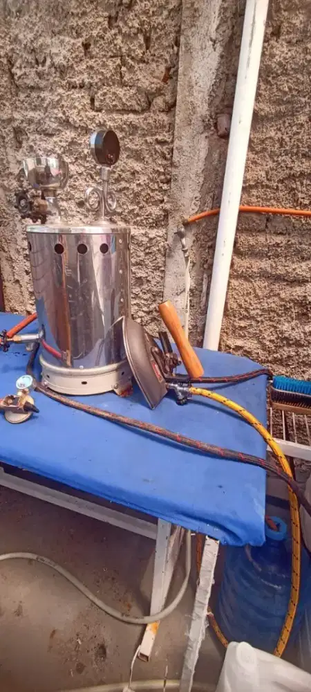 Setrika uap dan boiler 5 ltr