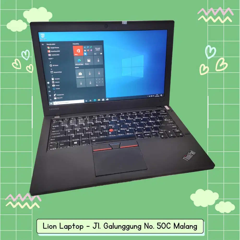 RAM 8GB SSD 256GB Core i5 2 Jutaan Lenovo Thinkpad X260 [12|01]