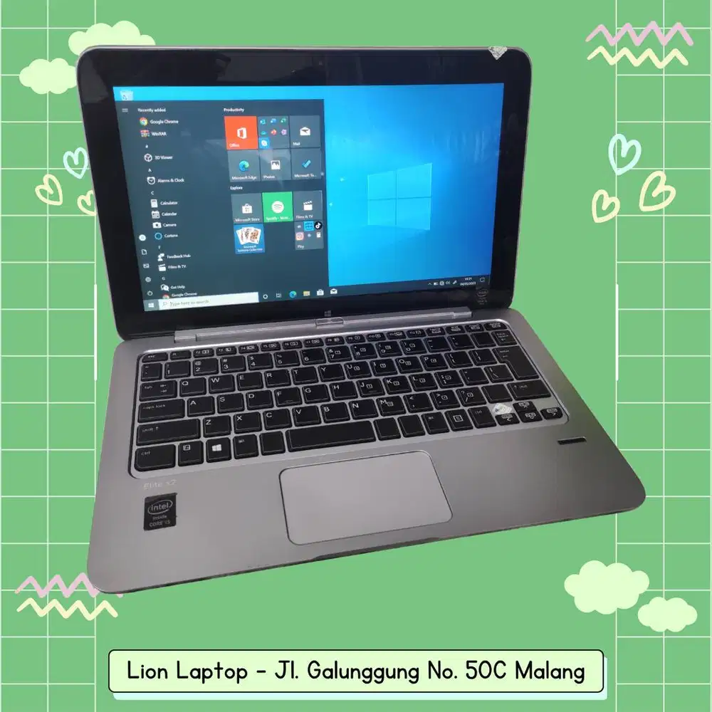 RAM 8GB SSD 256GB Touchscreen HP Elite X2 1011 G1 Tablet [12|01]