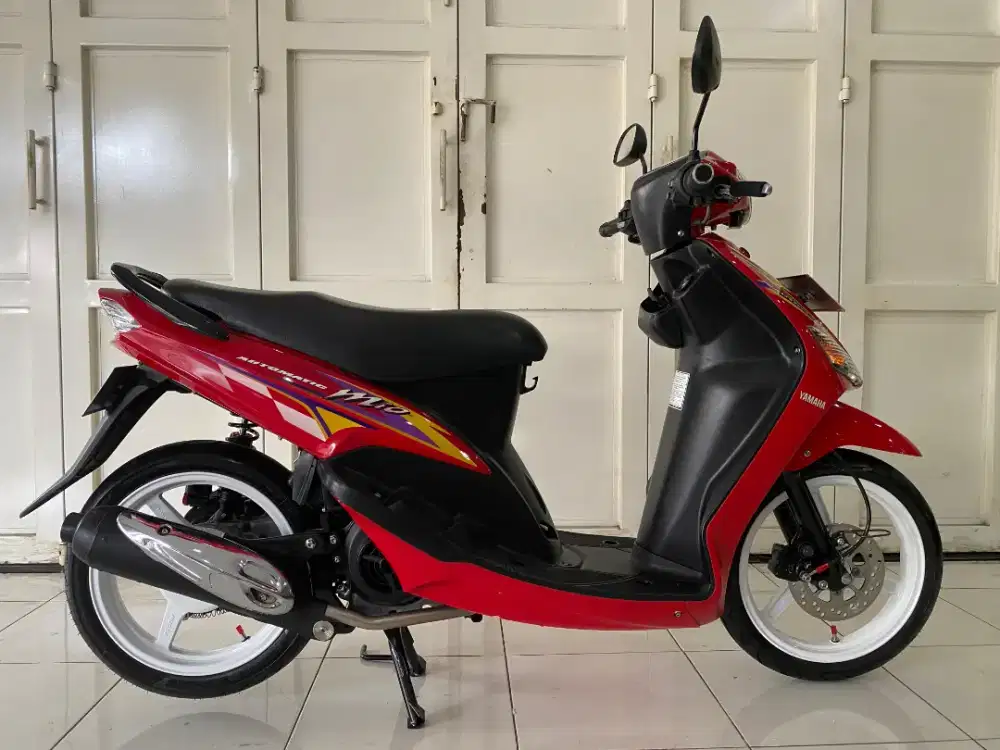 Yamaha 5TL Mio AL 115 S 2007 Merah Restomod Non Step Original Istimewa