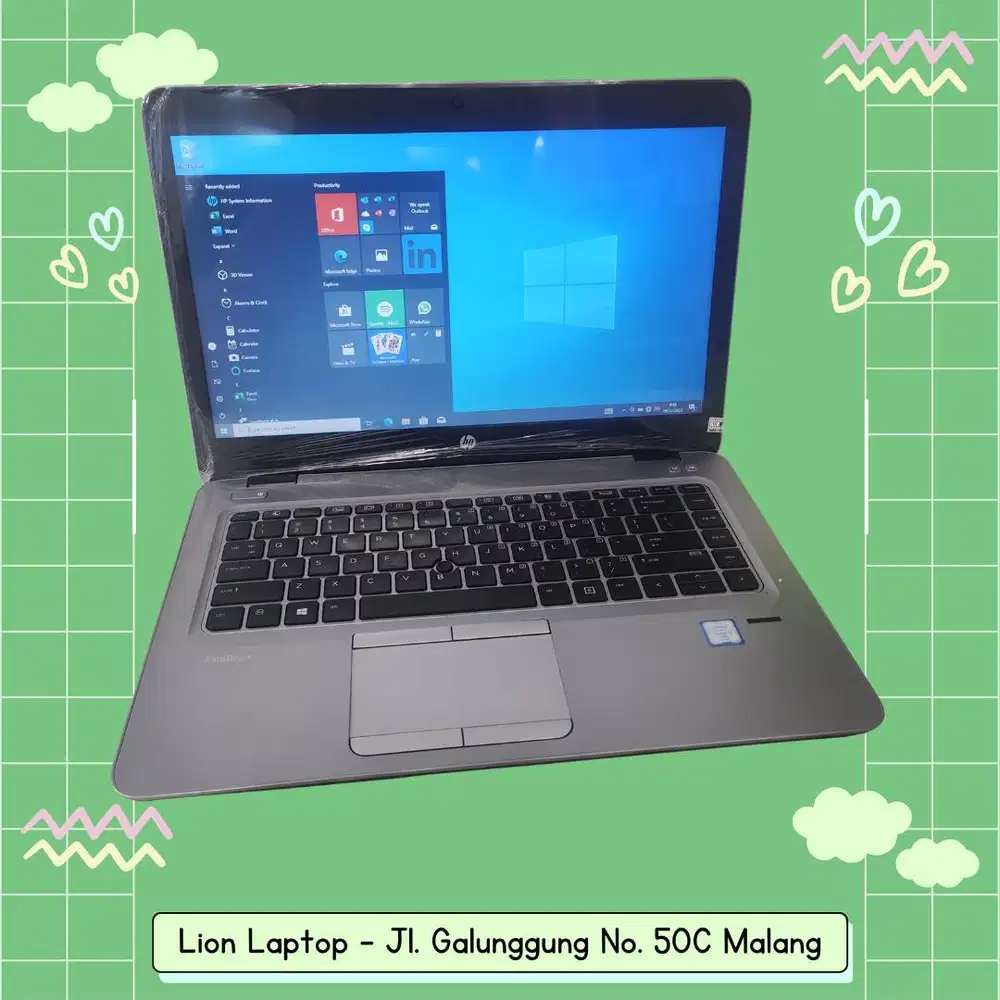 Core i5 RAM 8GB Murah SSD 258GB HP Elitebook 840 G3 [12|01]