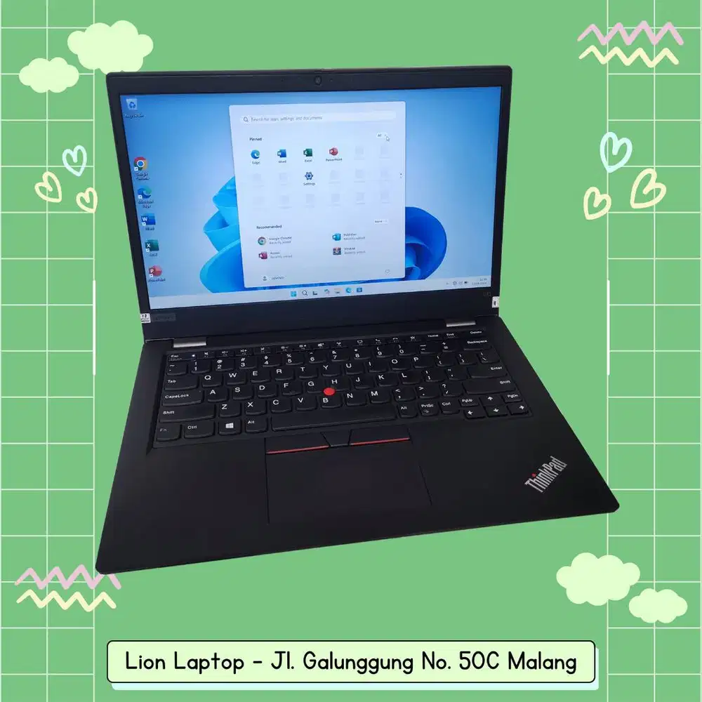 i5 GEN 11 3 JUTAAN RAM 8 SSD 256 Lenovo Thinkpad L13 [12|01]