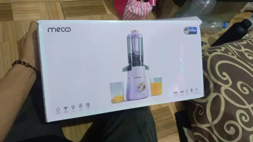 Brader buah mecoo slow 100 low watt BPA free