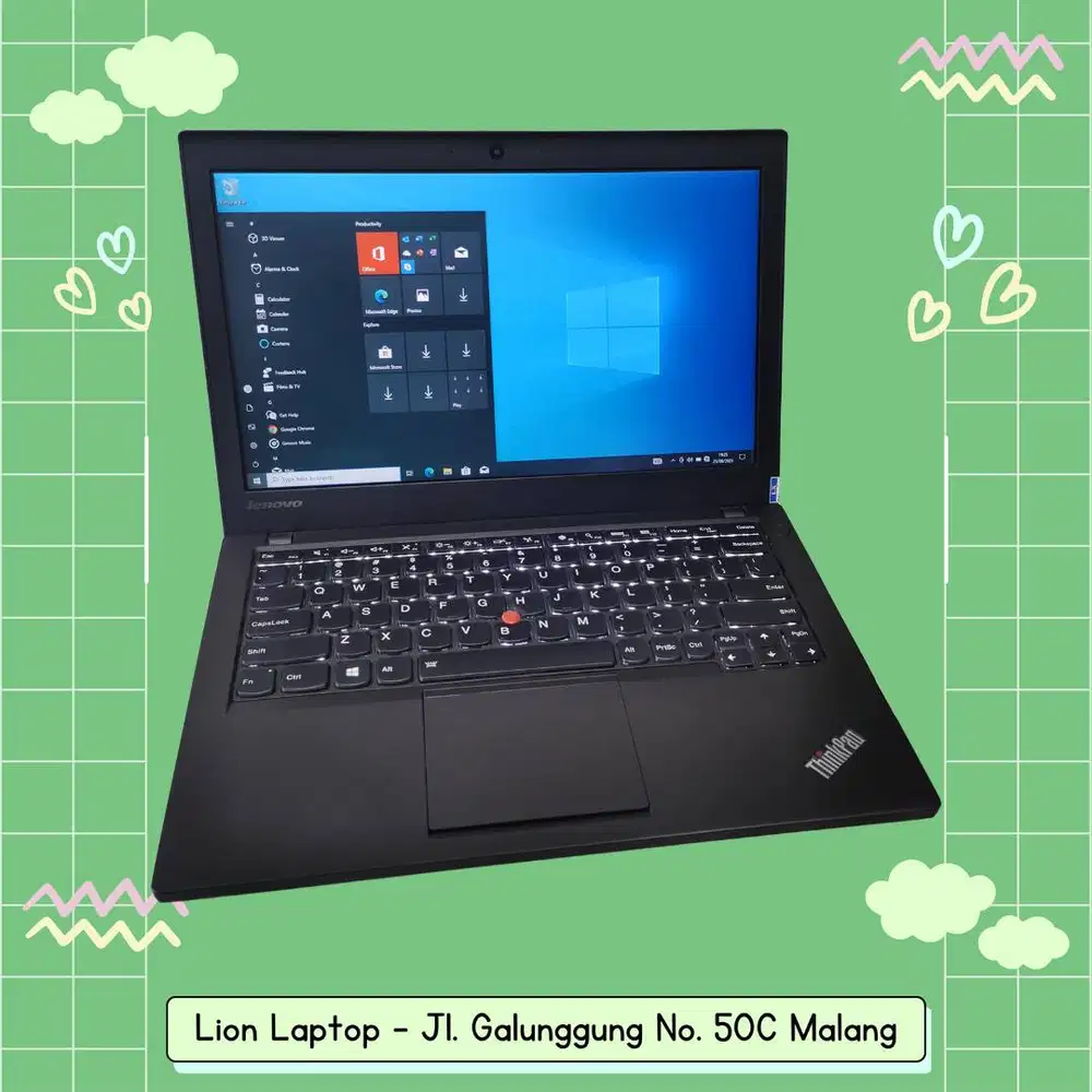 Core i7 RAM 8 Murah SSD 256 Lenovo Thinpad X240 [12|01]