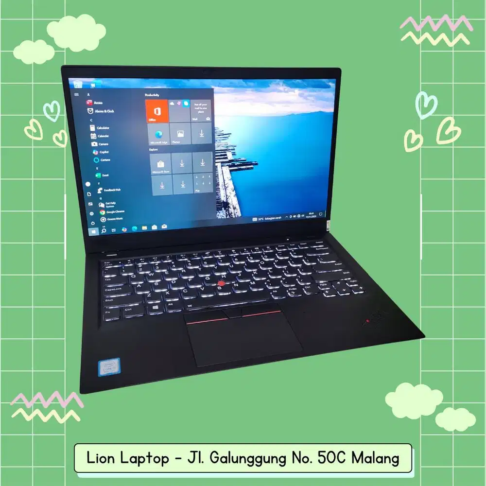 X1 Carbon Slim Ringan i5 gen 8 8/256 [12|01]