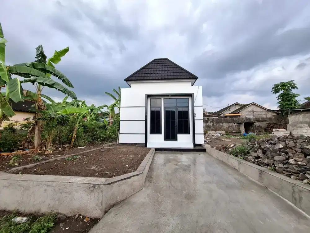 Rumah Minimalis Desain Limasan Dekat Pintu Tol Prambanan Harga 200Jt-an