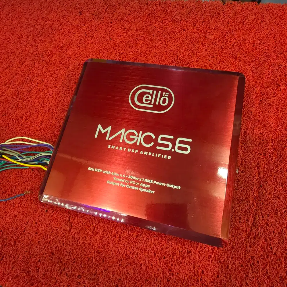 Processor Cello MAGIC 5.6 SMART DSP AMPLIFIER Processor Cello 6 Ch