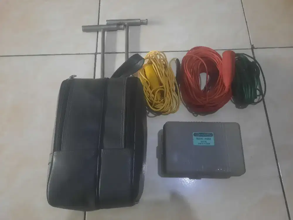 alat ukur grounding merk KYORITSU 4105A