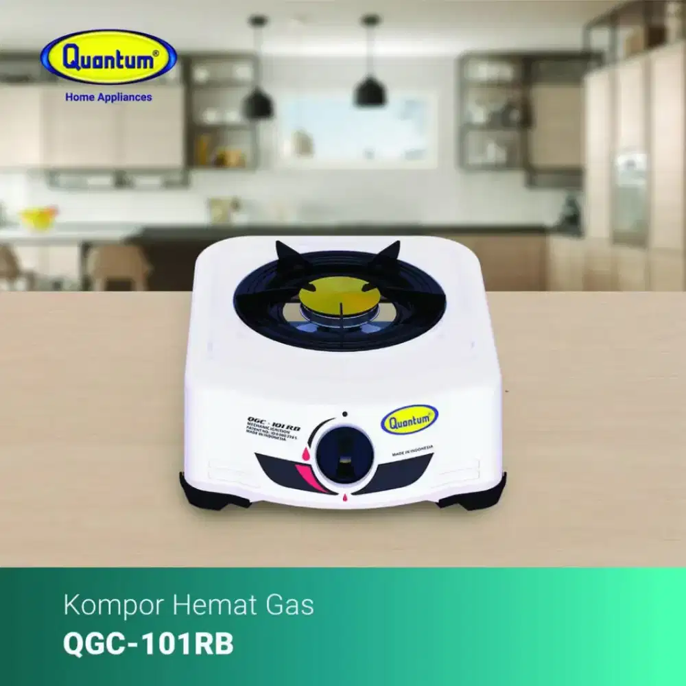 Kompor Gas Quantum 1 Tungku QGC 101 RB