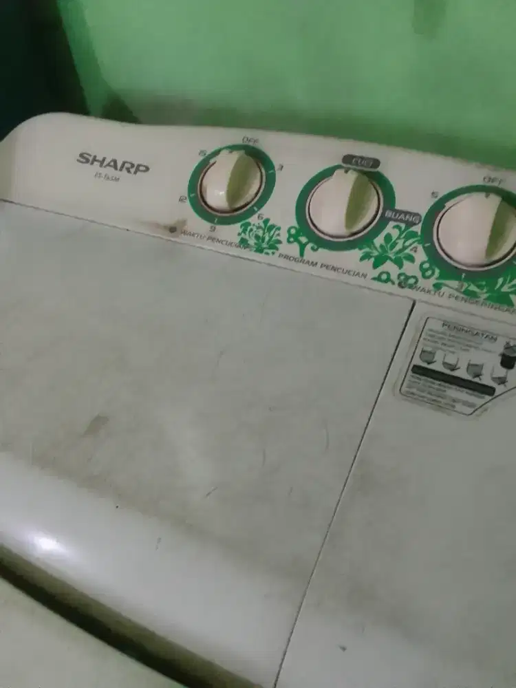Mesin Cuci Sharp 2 Tabung