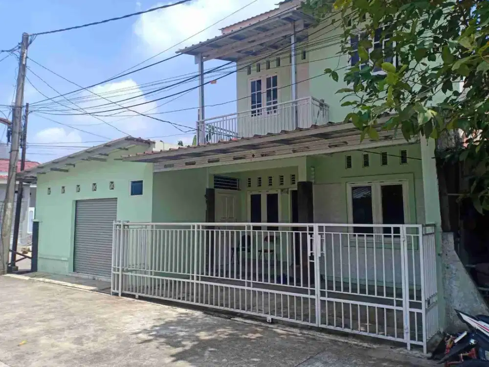 Dijual Rumah Kios 2 Lantai Hook Murah Strategis Bojonggede Dekat Pemda Cibinong
