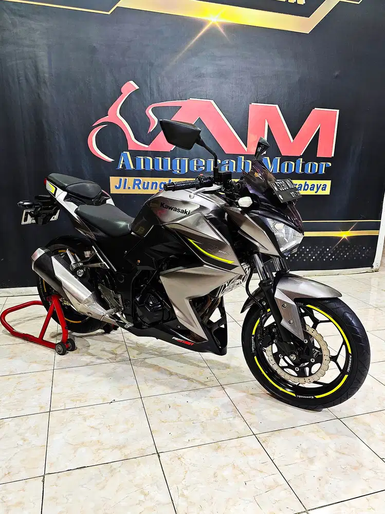 Ninja Z250cc naked 2cilinder mulus full stdr .Anugerah motor rungkut