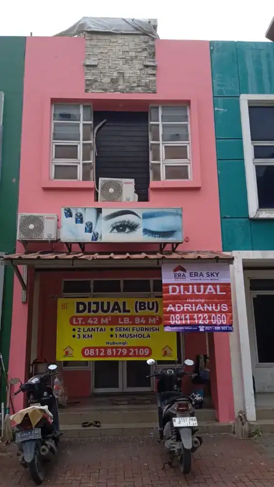 Dijual cepat ruko siap pakai bekasi