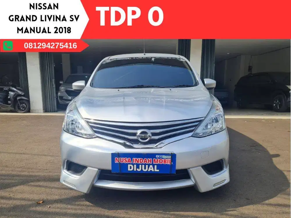 DP MINIM Nissan Grand Livina SV MANUAL 2018