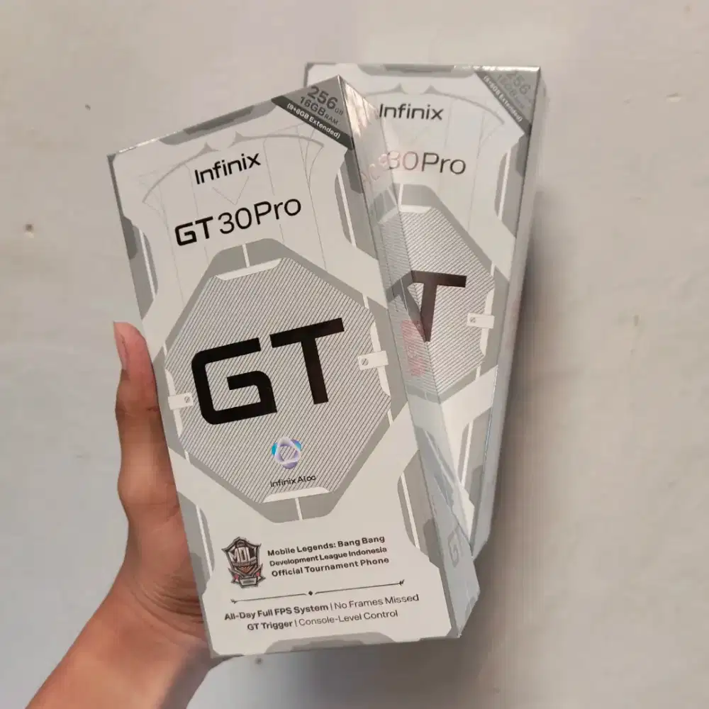 Infinix gt 30 pro 5g 8/256 new ( setara poco x7 f7 note 50 )