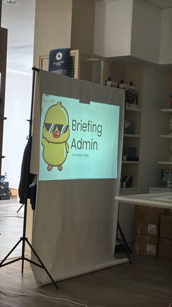 Admin untuk Percetakan