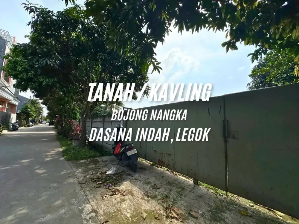DIJUAL - KAVLING DI KAMPUNG GRUBUK - BOJONG NANGKA