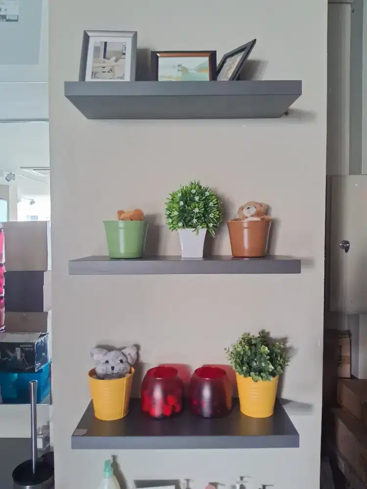 Ambalan / Rak pajangan dekorasi 60x23cm 5 susun