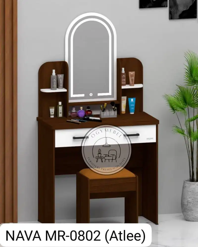 PROMO SALE MEJA RIAS LAMPU LED KACA SLIDING GRATIS ANTAR