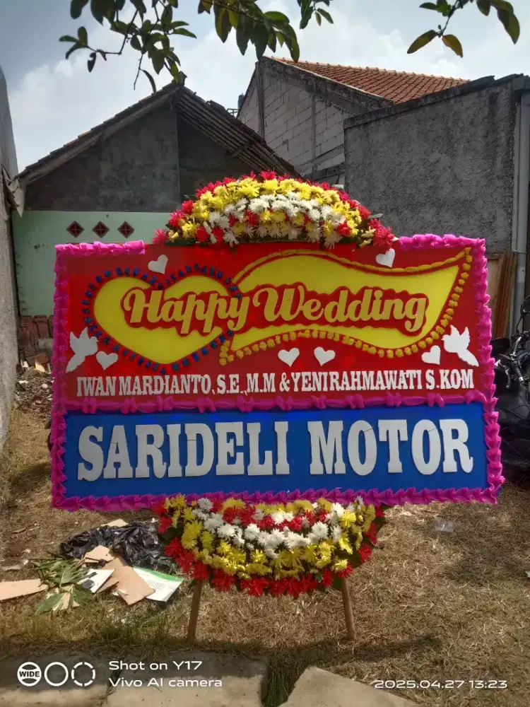 Karangan bunga papan murah Tangerang