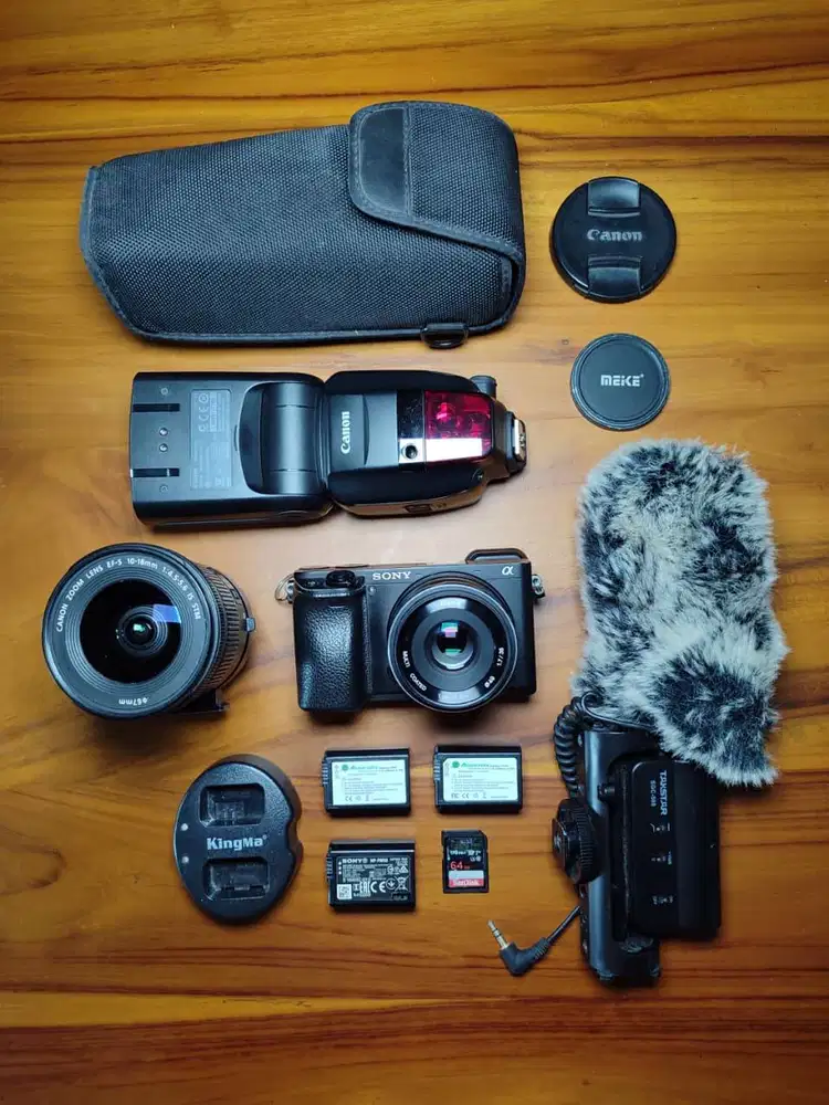 Full Paket Lengkap Content Creator Sony a6400