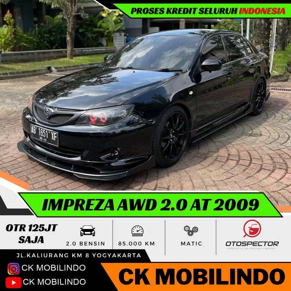 Subaru Impreza AWD Matic 2009 Plat AB ISTIMEWA SIMPANAN Accord