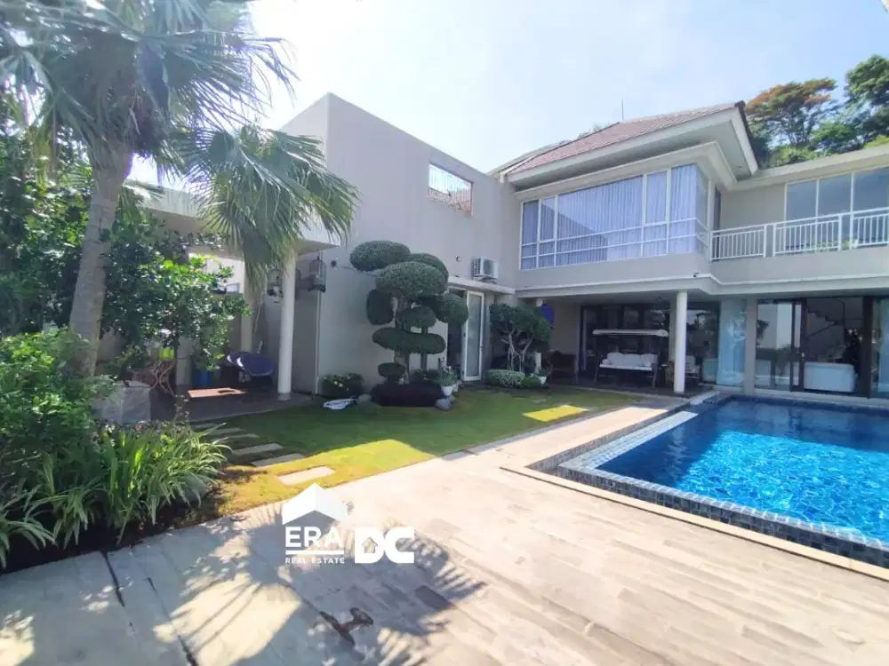 DIJUAL Rumah Mewah Ada Kolam Renang Semi Furnished di Citrasun Banyumanik Semarang