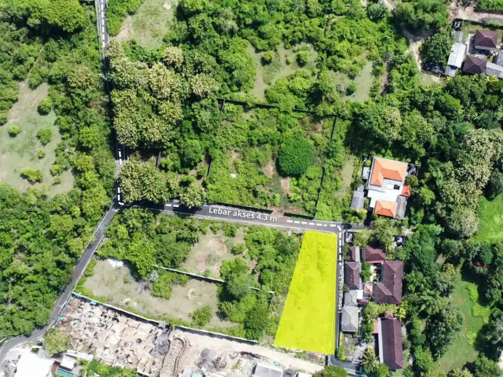 DIJUAL TANAH SEA VIEW DI SAWANGAN NUSA DUA BALI